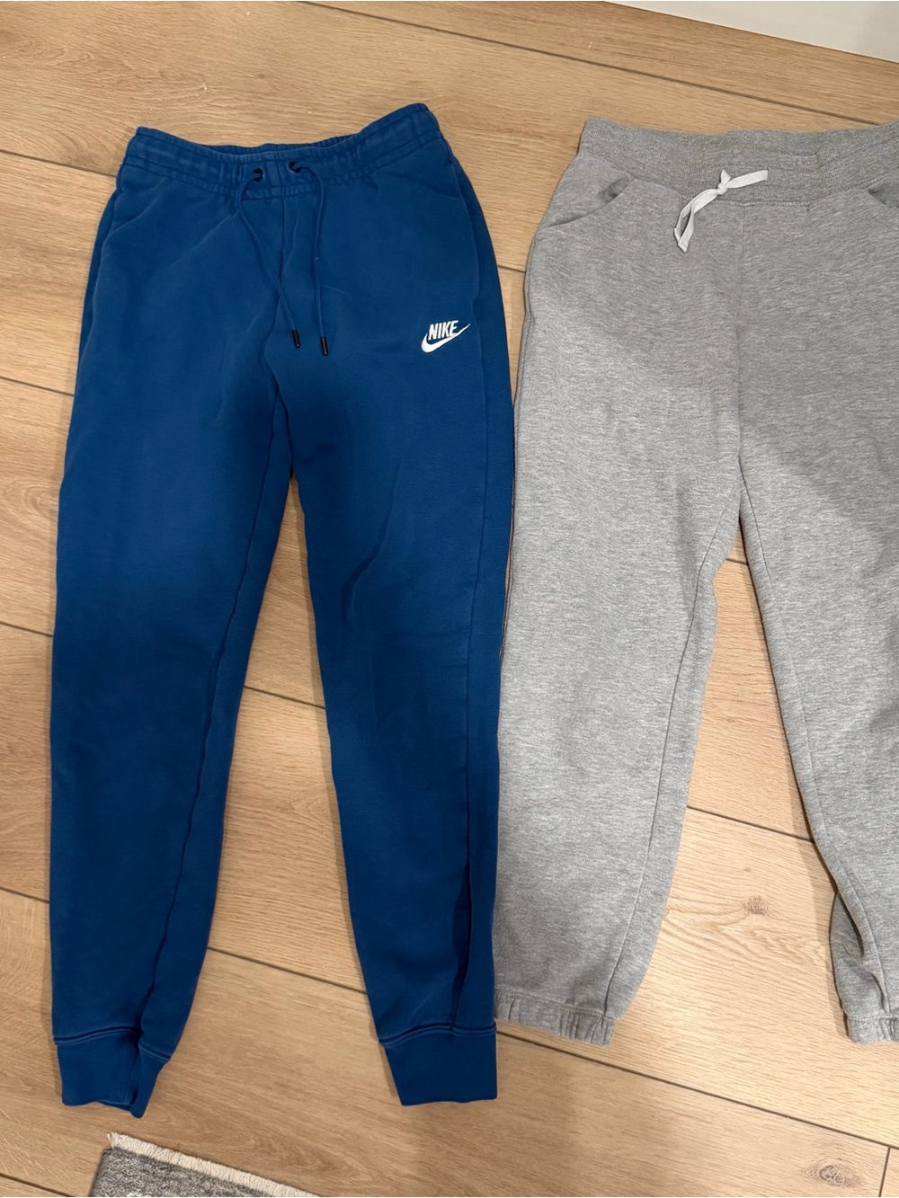Nike blue sweatpants adult XS women men joggers